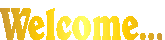 an animated welcome image